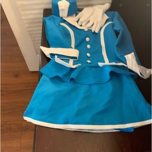 LC ADORABLE COSTUME WITH HAIR PEICE AND GLOVES